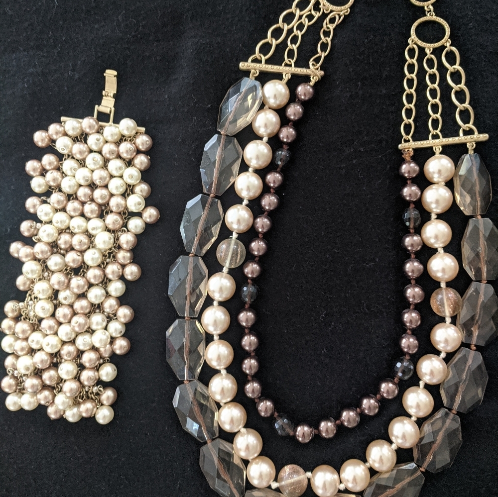 Stella and Dot Necklace & Bracelet